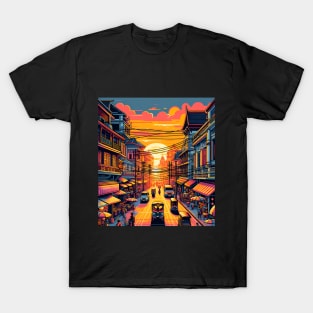 Sunset in Asia T-Shirt